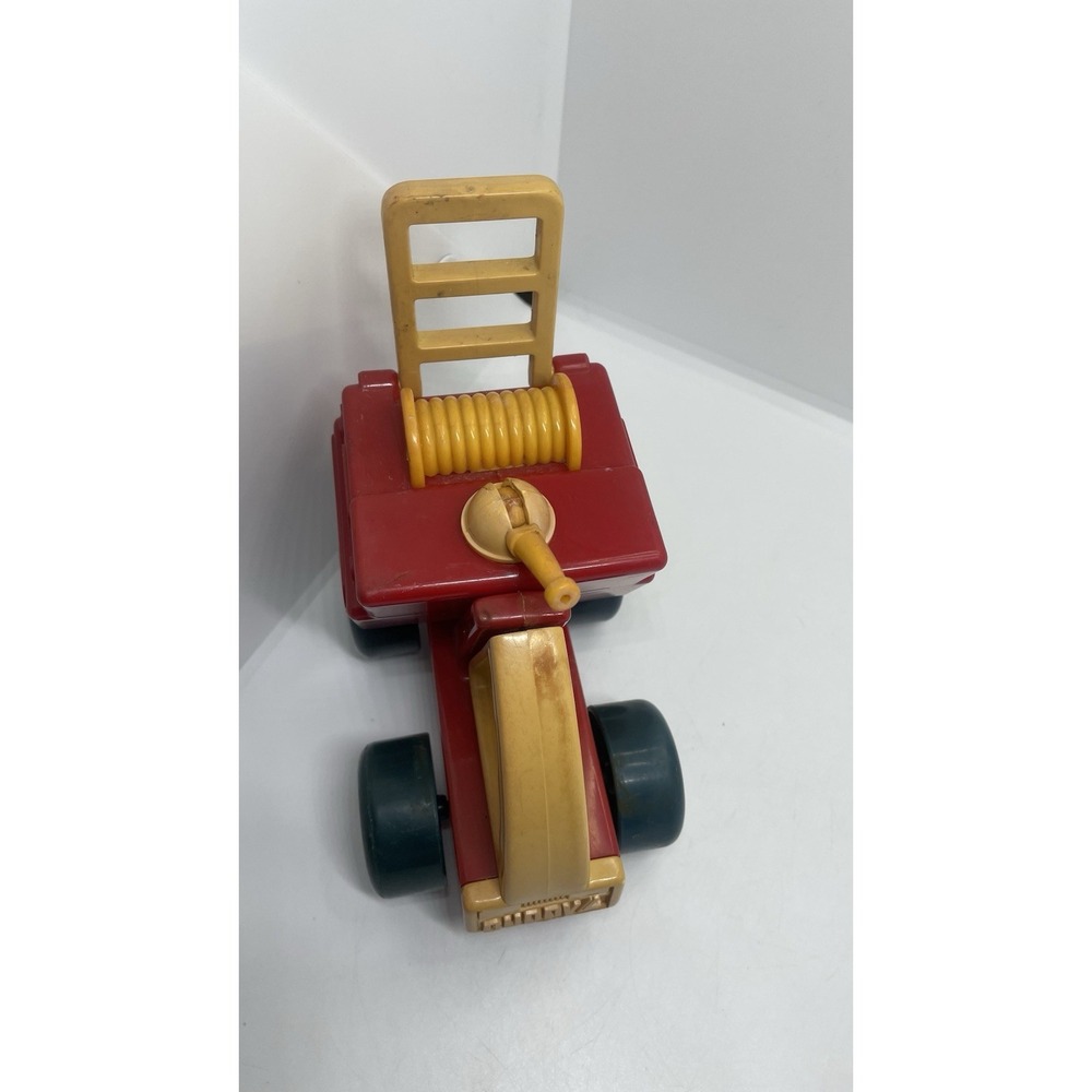 Vintage Buddy L‎ My First Pumper Fire Truck Preschool Handle Toy W/ LADDER ! - Picture 8 of 12